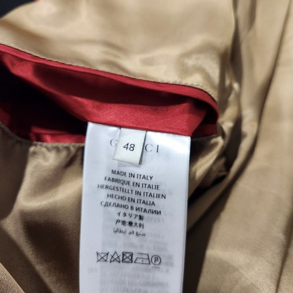 GUCCI Logo-Patch Bomber Jacket - Picture 14 of 14